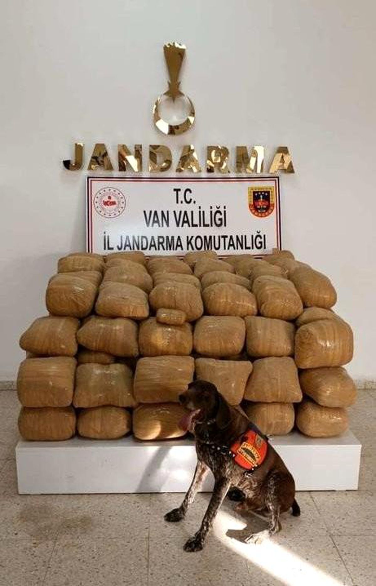 Van\'da 21 çuvalda 700 kilogram esrar ele geçirildi