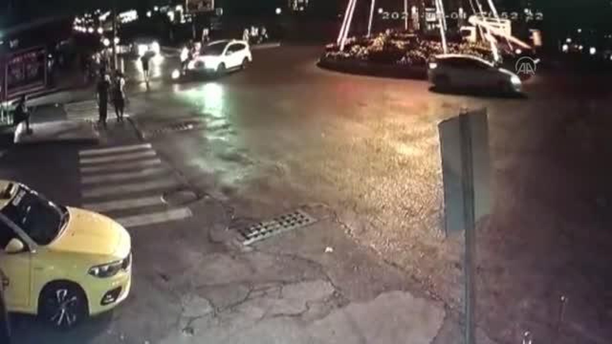 Zonguldak\'ta cipin altında kalan motosiklet sürücüsü yaralandı