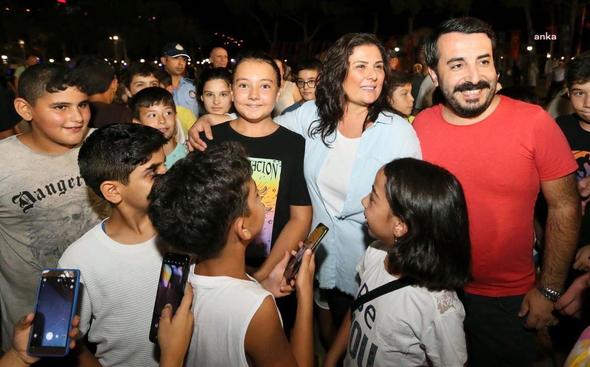 Başkan Çerçioğlu, Tekstil Park\'ta vatandaşlar ile bir araya geldi
