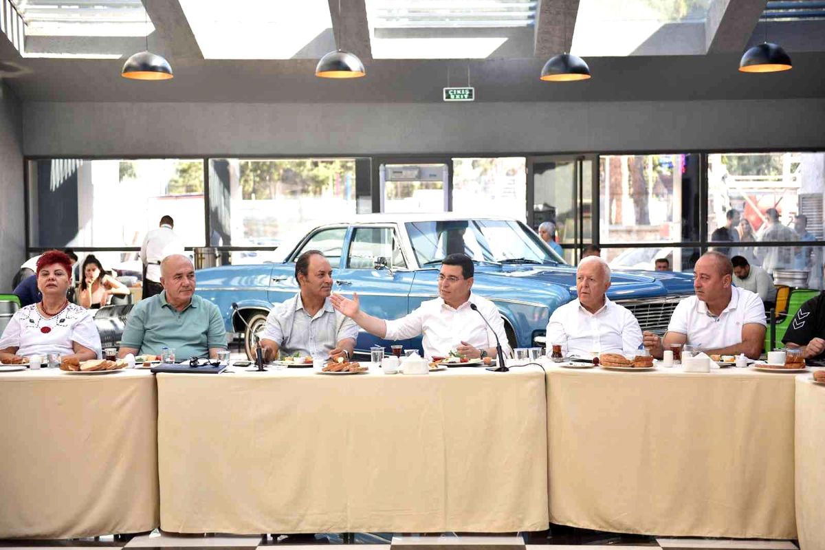 Başkan Tütüncü Dokumapark\'ın değişim sürecini aktardı