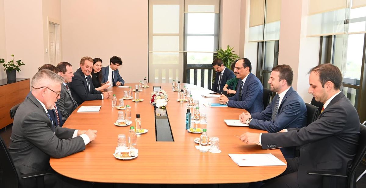 Cumhurbaşkanlığı Sözcüsü Kalın, ABD Temsilciler Meclisi Üyesi Crow\'u kabul etti