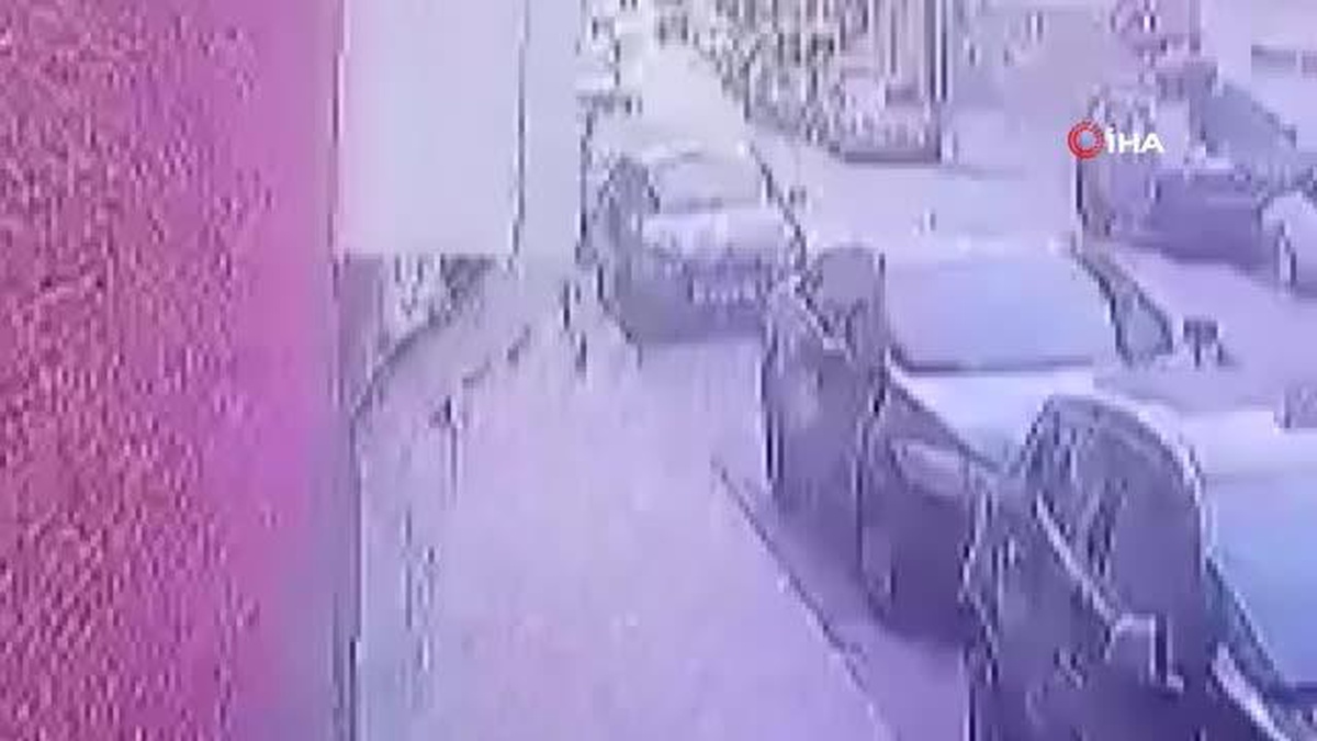 Elektrik sayacı çalan hırsız, güvenlik kamerasına yakalandı