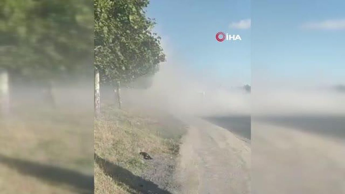 İstanbul\'da İETT otobüsünün motoru yandı