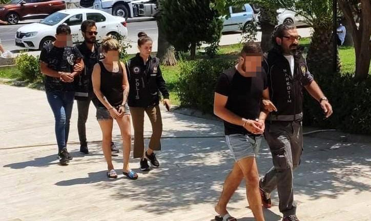 Milas\'taki uyuşturucu operasyonunda 3 kişi tutuklandı