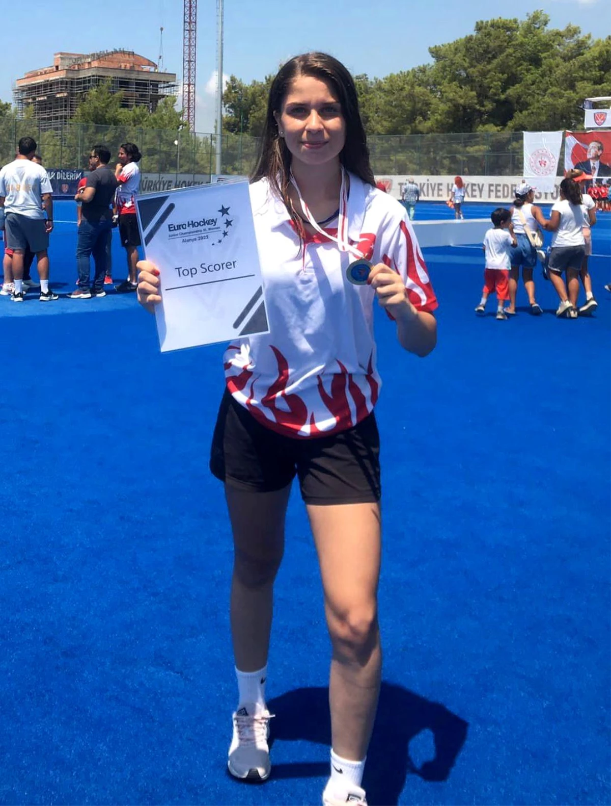 Muğlalı hokeyci Sude Nur Avrupa Şampiyonası\'nın gol kraliçesi oldu