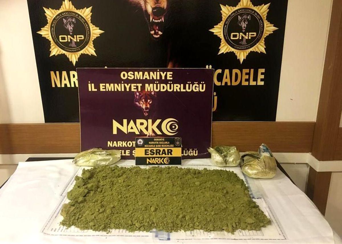Osmaniye\'de uyuşturucu operasyonlarına 4 tutuklama