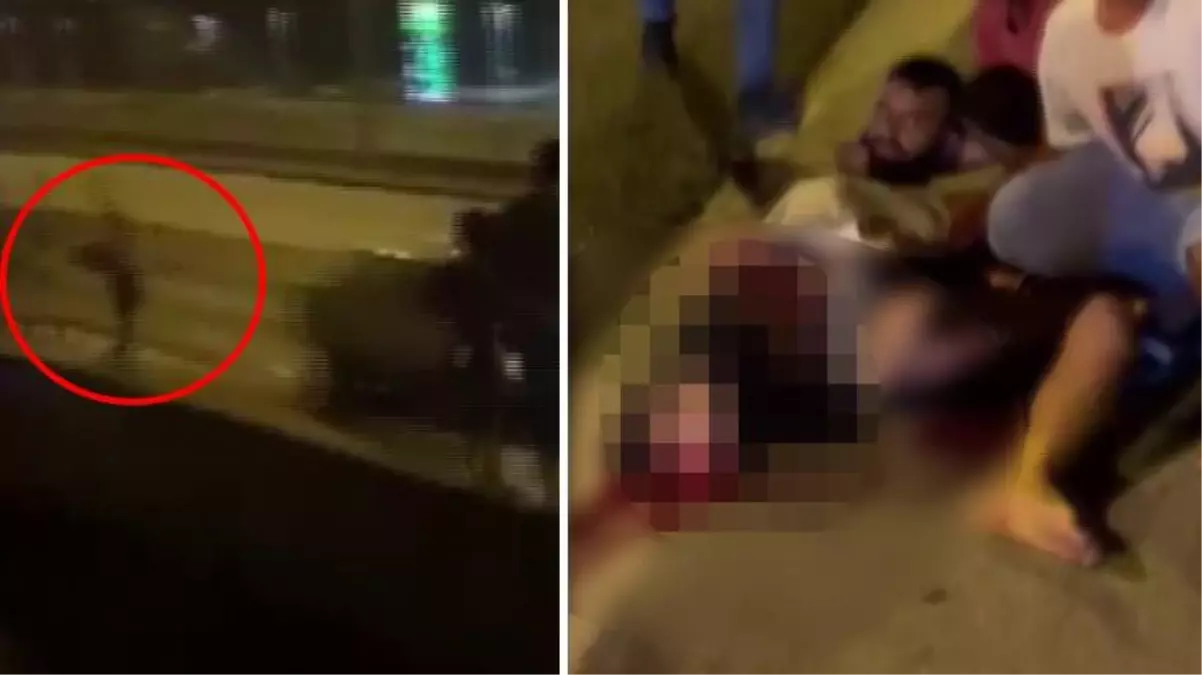 Adana\'da kan donduran olay! Otoyoldaki yarışı izleyen genç, aracın kendisine çarpması sonucu bacağını kaybetti