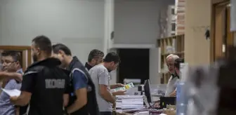KPSS skandalına yönelik yayınevine düzenlenen operasyondan ilk görüntüler geldi!