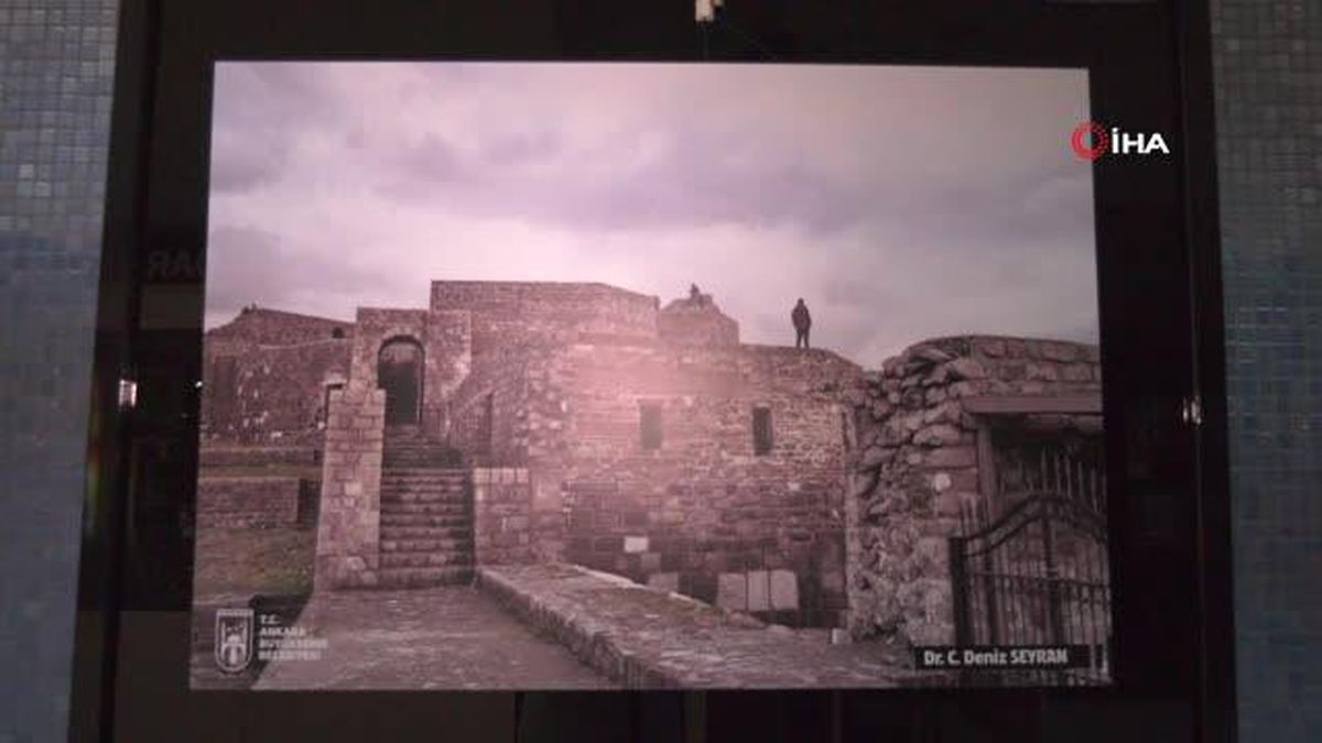 Ankara haberleri | Ankara Kalesi Bedeninde Devşirme Taşlar fotoğraf sergisi açıldı