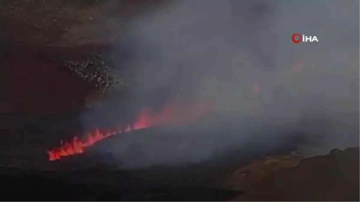 İzlanda\'da volkanik hareketlilik: Magma yeryüzüne çıktı