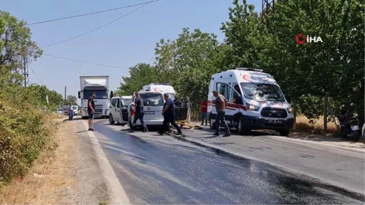 İzmir\'deki kazada can pazarı: 1 ölü, 8 yaralı