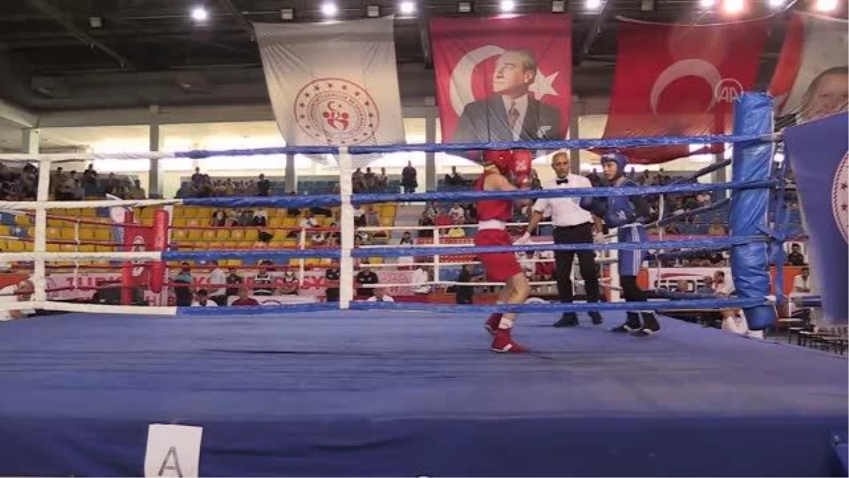 Kırıkkale\'de düzenlenen Yıldızlar Türkiye Ferdi Boks Şampiyonası sona erdi
