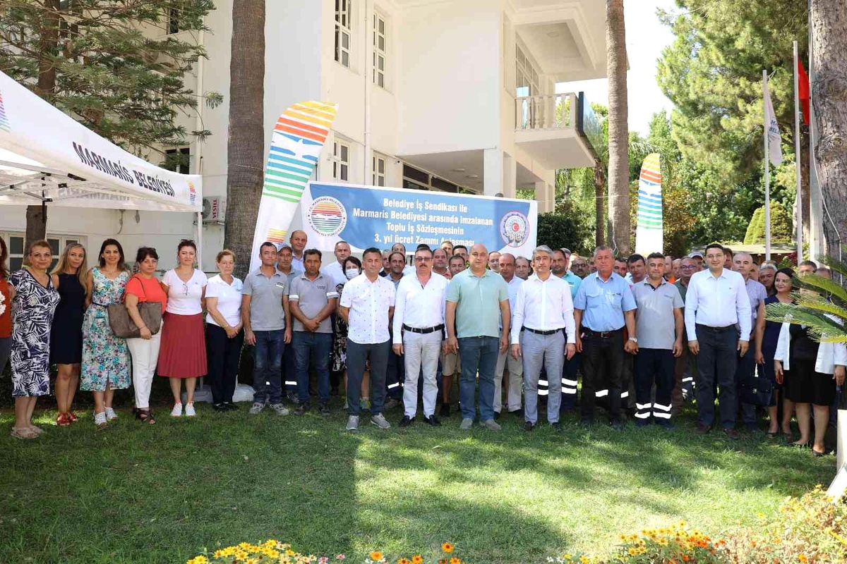 Marmaris Belediyesi\'nde İşçi Maaşları En Düşük 8 Bin 639 TL Oldu