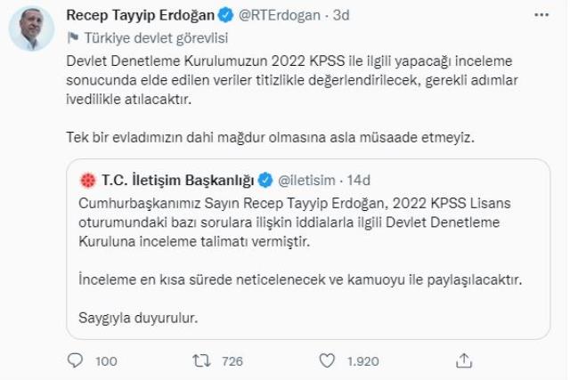 Son Dakika: KPSS sorularıyla ilgili skandal iddianın ardından ÖSYM Başkanı Halis Aygün görevden alındı Son Dakika: KPSS sorularıyla ilgili skandal iddianın ardından ÖSYM Başkanı Halis Aygün görevden alındı