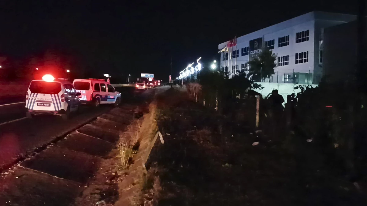 Tekirdağ\'da fabrika bahçesine devrilen otomobilin alkollü sürücüsü yaralandı