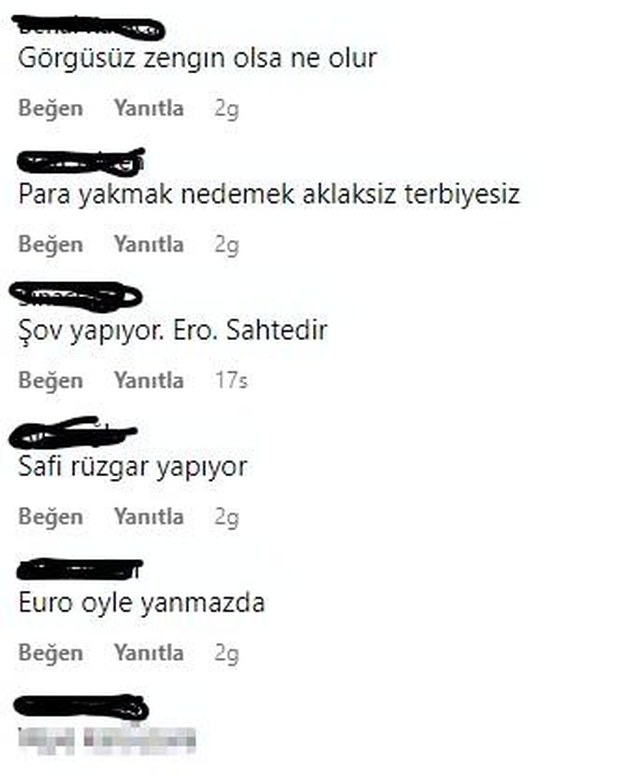 200 euro ile sigarasını yaktı, tüm şehirden tepki aldı 200 euro ile sigarasını yaktı, tüm şehirden tepki aldı