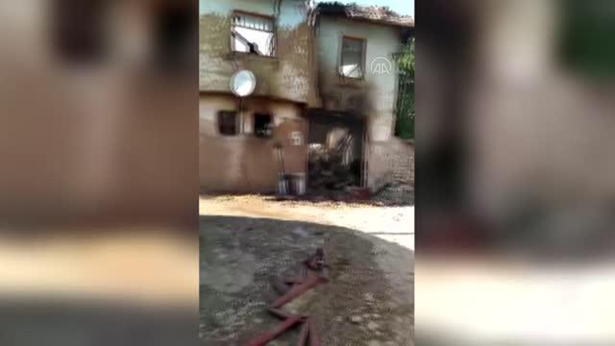 Tokat\'ta ahşap evde çıkan yangında 2 kişi yaralandı