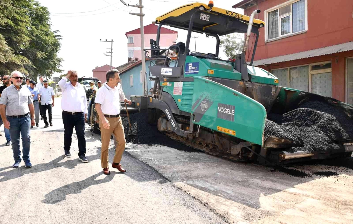 Başkan Ataç Çukurhisar\'da Çalışmaları İnceledi