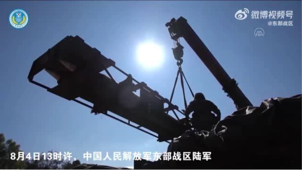 Çin\'in fırlattığı güdümlü füzeler, Tayvan yakınlarına düştü