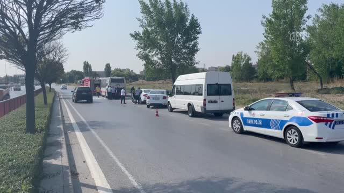 Eskişehir\'de belediye otobüsünde çıkan yangın söndürüldü