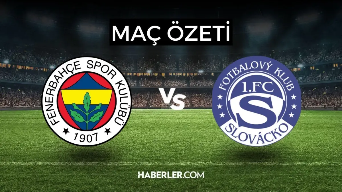 Fenerbahçe - Slovacko maç kaç kaç, maç özeti ve golleri izle! 4 Ağustos Perşembe 2022 Fenerbahçe - Slovacko UEFA maçı bitti mi, gollerini kim attı?