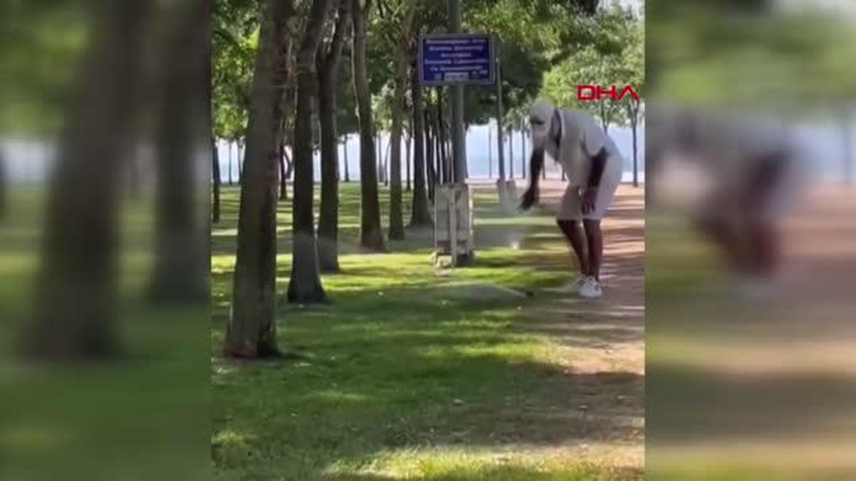 FISKİYEYİ TEKMELEDİ SONUNDA KENDİ ISLANDI