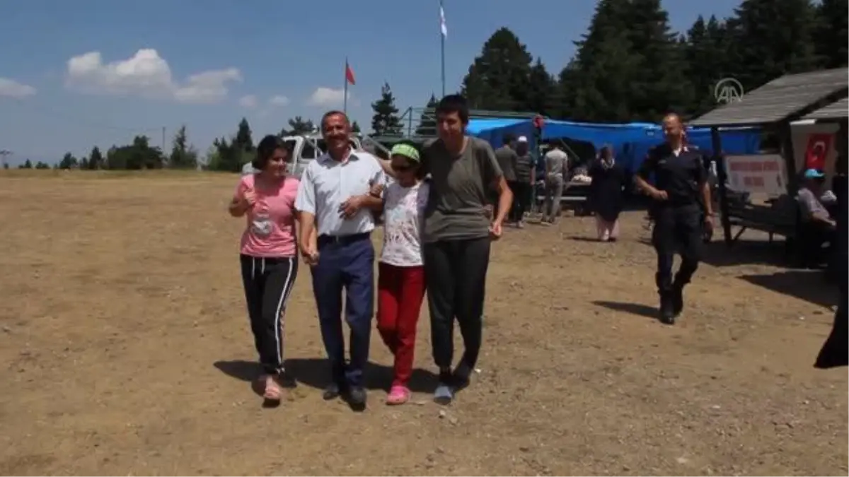 Görmeyenleri Koruma Derneği üyeleri Gölcük yaylasında kamp yapıyor