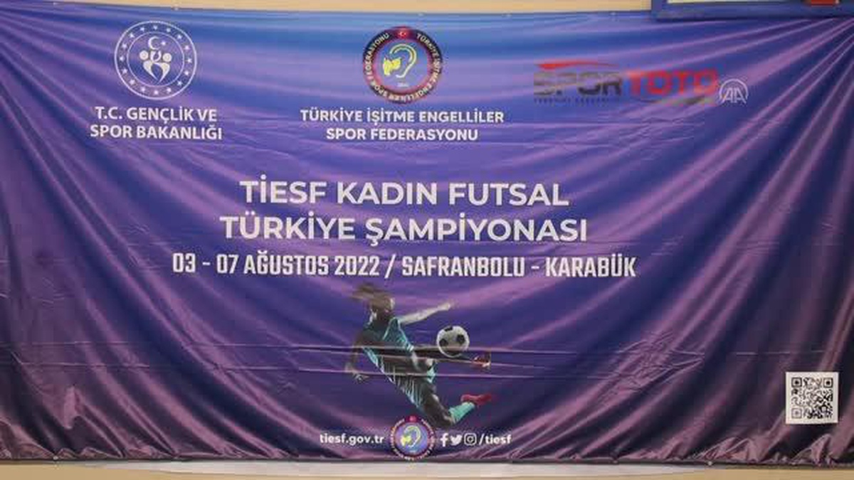 Karabük, İşitme Engelliler Kadın Futsal Türkiye Şampiyonası\'na ev sahipliği yapıyor