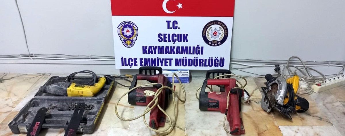 Selçuk\'ta emniyet hırsızlara nefes aldırmadı: 13 tutuklama