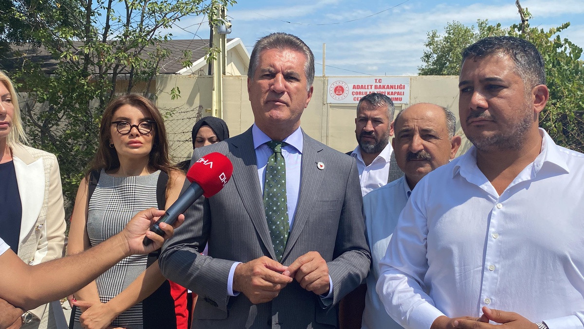 TDP Genel Başkanı Sarıgül, Tekirdağ\'da "af" çağrısını yineledi