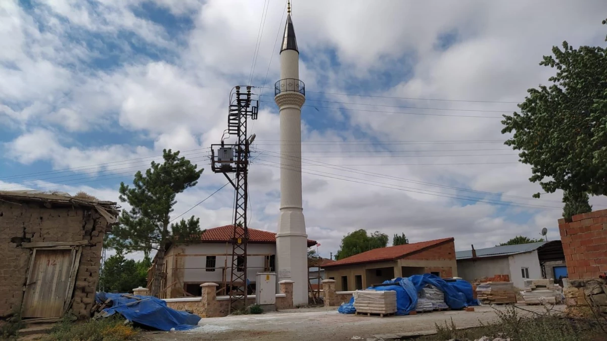 Türkiye\'de ender camilerden biri, restore çalışmaları sürüyor