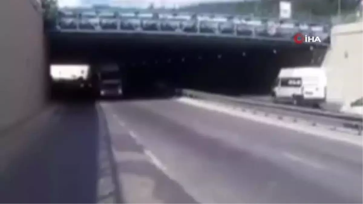 Çekmeköy\'deki hafriyat kamyonu kazasına ilişkin yeni görüntüler ortaya çıktı