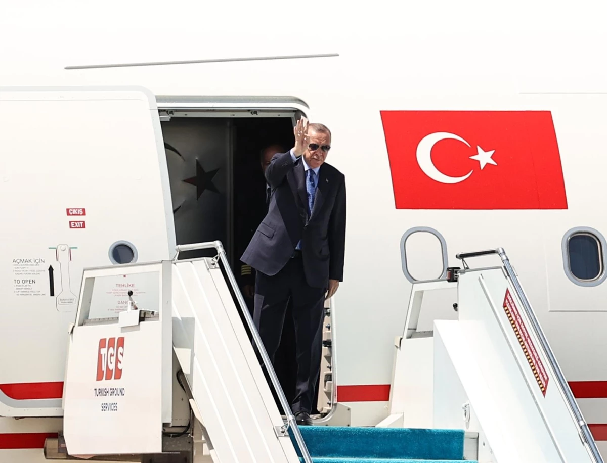 Cumhurbaşkanı Erdoğan, Rusya\'ya gitti
