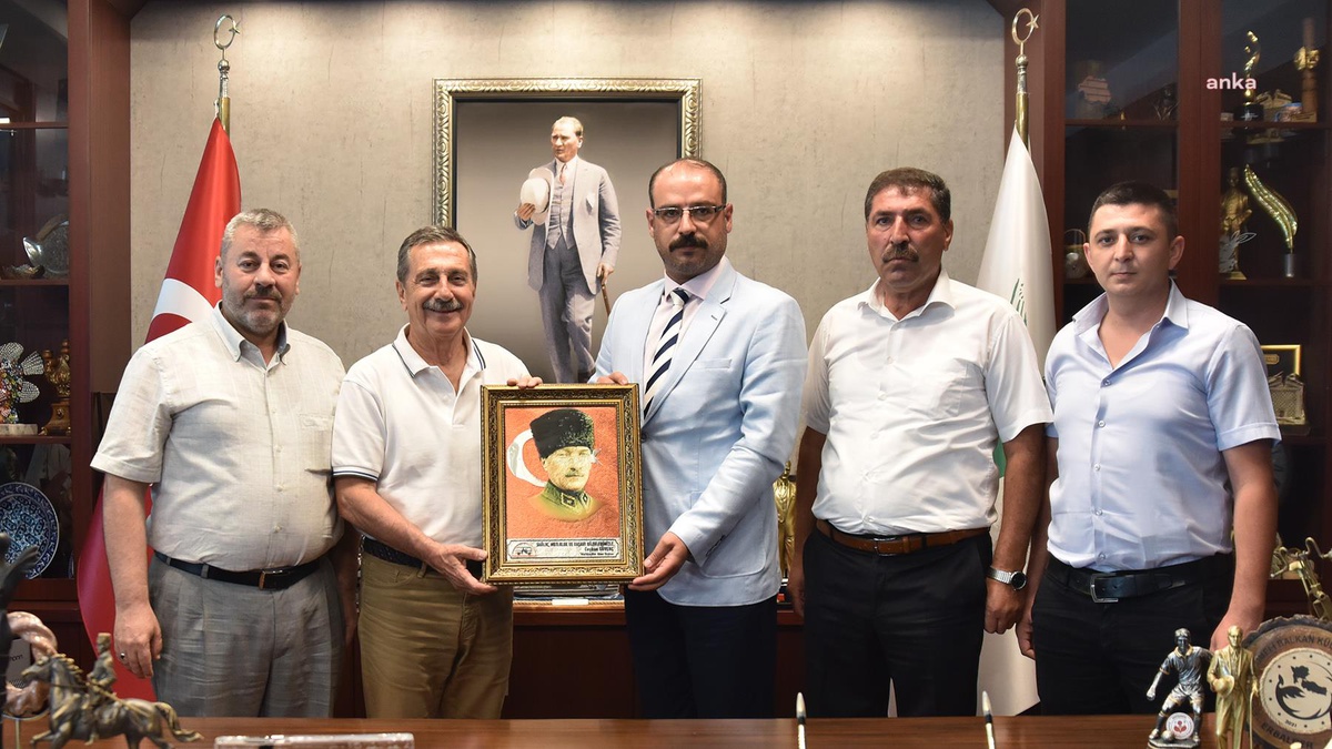 Eskişehir Minibüsçüler Odası\'ndan Başkan Ataç\'a Ziyaret