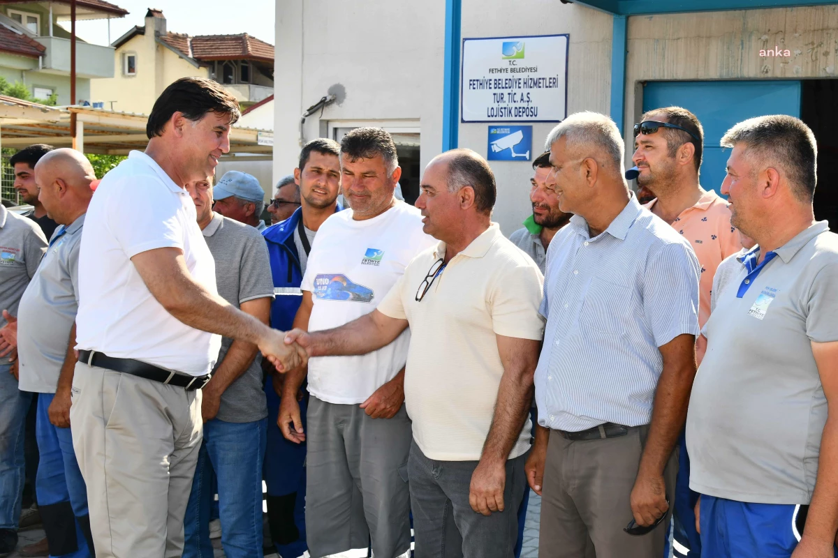 Fethiye Belediye İşçilerine Yüzde 40 Zam Yapıldı