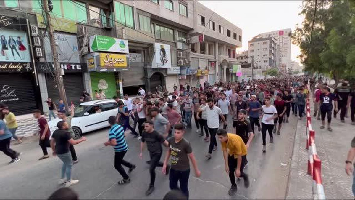 Gazze'de cenaze töreni