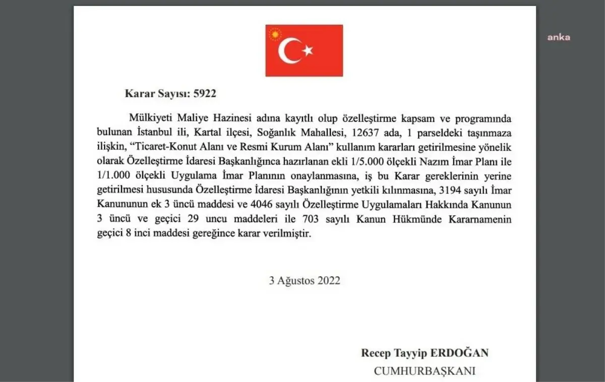 İbb\'nin Kullandığı Araziye Rant Planı: Stadyum Yapılacak Araziye Ticaret+Konut İmarı Verildi