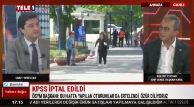 İçişleri Bakanı Süleyman Soylu, CHP'li Bülent Tezcan ve Tele1 sunucusunun iddiasını yalanladı