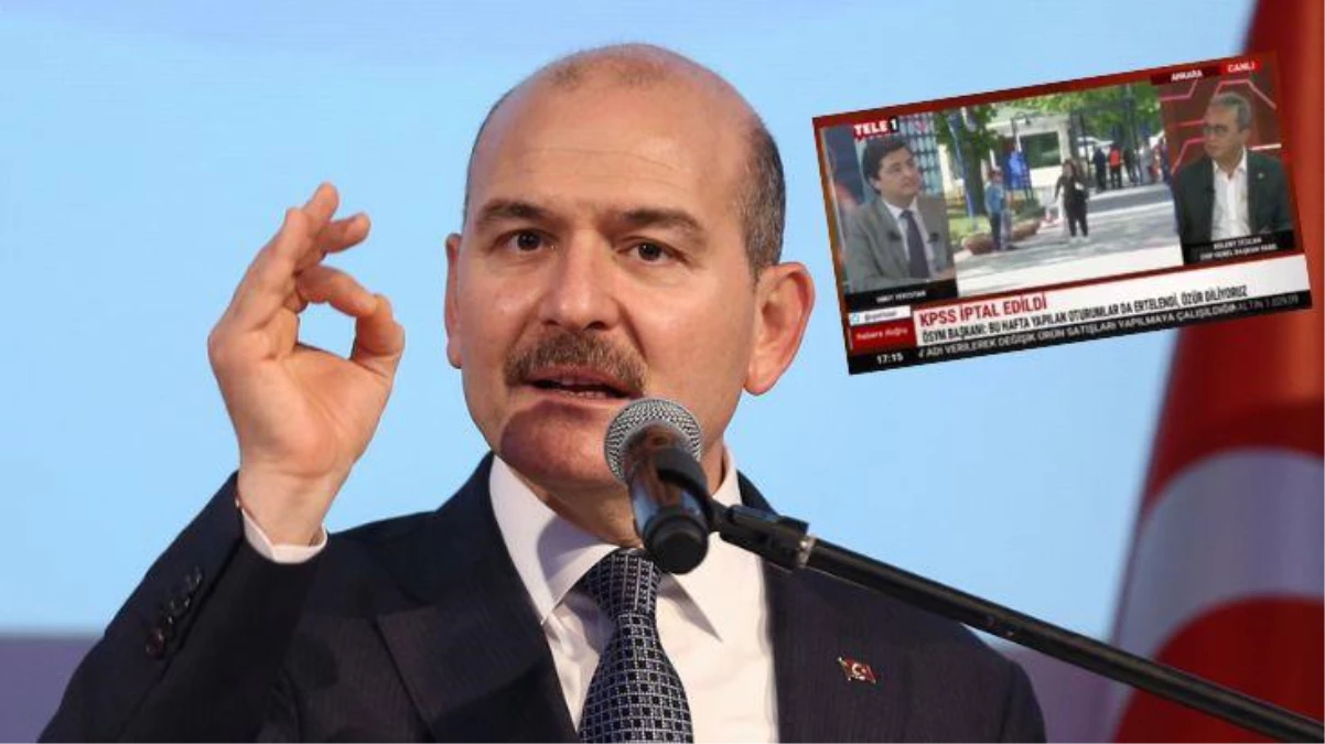 Bakan Soylu, CHP\'li Bülent Tezcan ve Tele1 sunucusunun Yediiklim Yayınevi iddiasını yalanladı