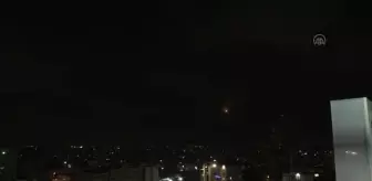 İsrail saldırılarına Gazze'den roketlerle karşılık verildi