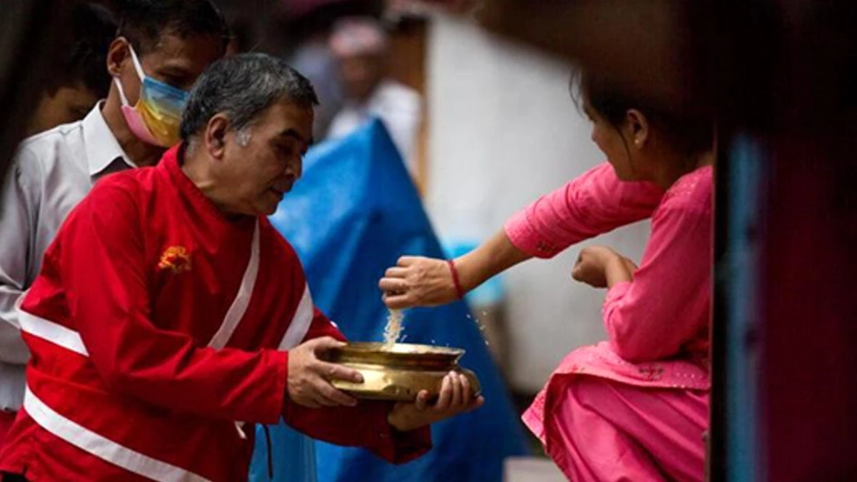 Katmandu\'da Pancha Dan Festivali Kutlamaları