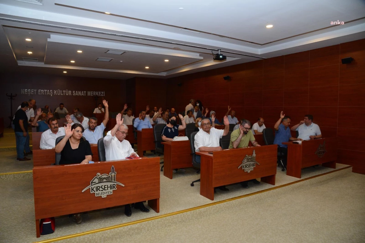 Kırşehir Belediyesi Ağustos Ayı Olağan Meclis Toplantısı Yapıldı