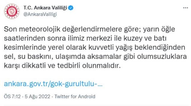 Meteoroloji'den 6 ile sarı kodlu uyarı! Sel ve su baskınları geliyor