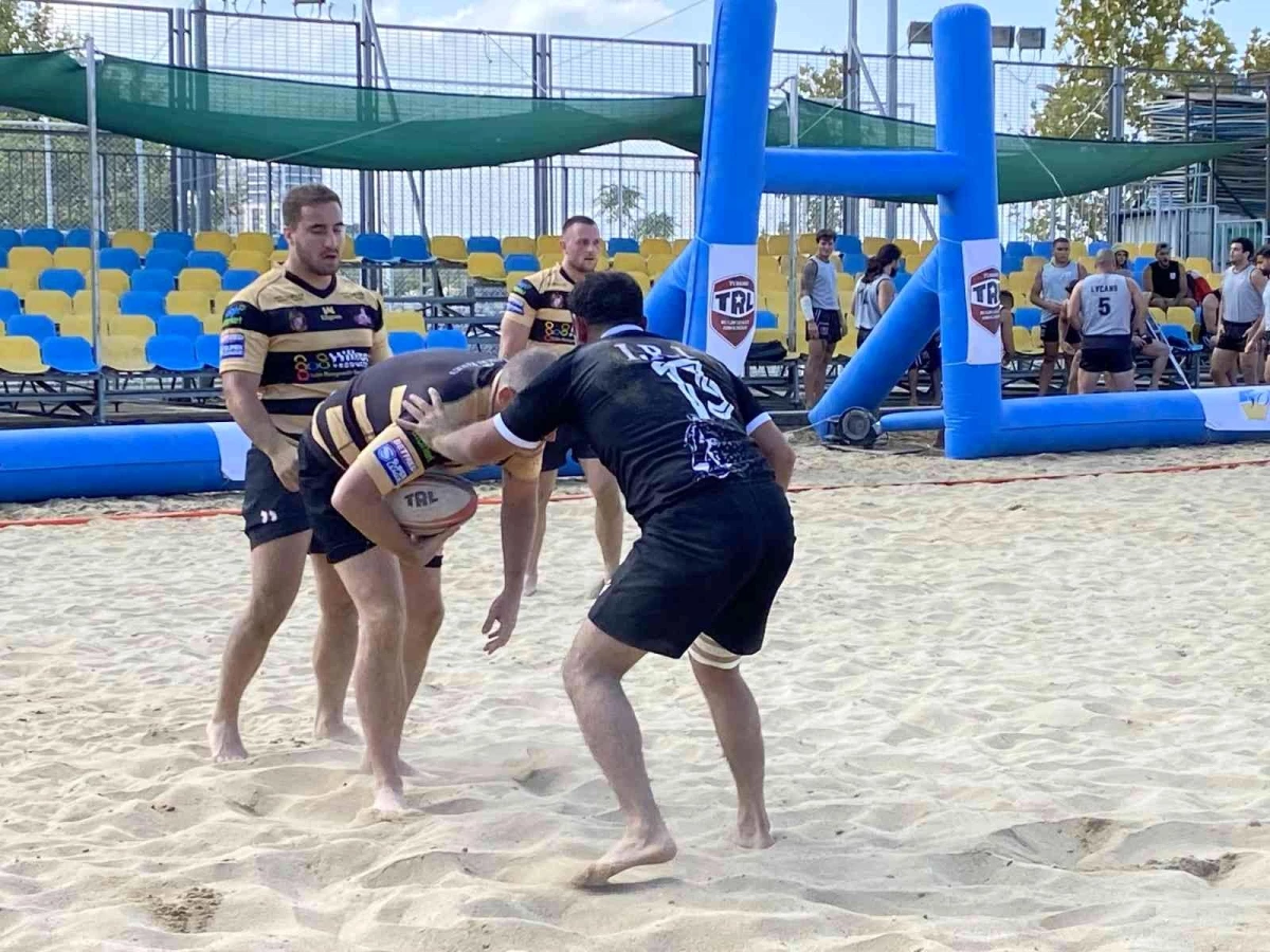 6. Uluslararası İstanbul Plaj Ragbi Lig Turnuvası Kadıköy\'de başladı
