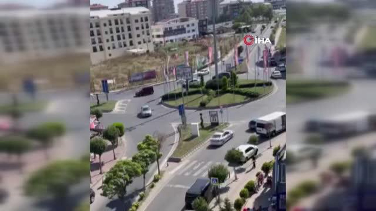 Büyükçekmece\'de nefes kesen kovalamaca