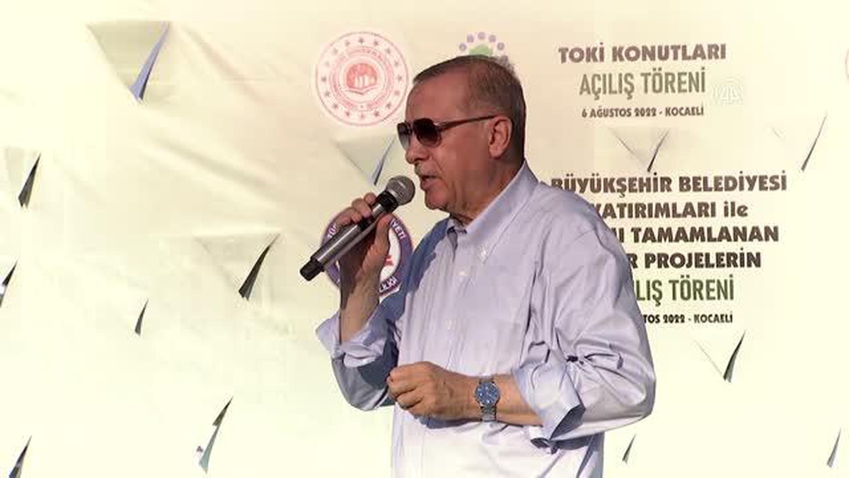 Cumhurbaşkanı Erdoğan: "Kocaeli\'ye son 20 yılda 73 milyar lira yatırım yaptık"