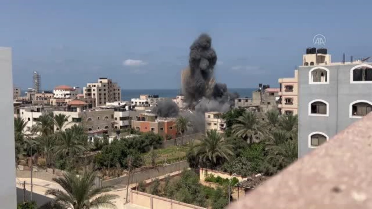 İsrail\'in Gazze\'ye yönelik hava saldırıları