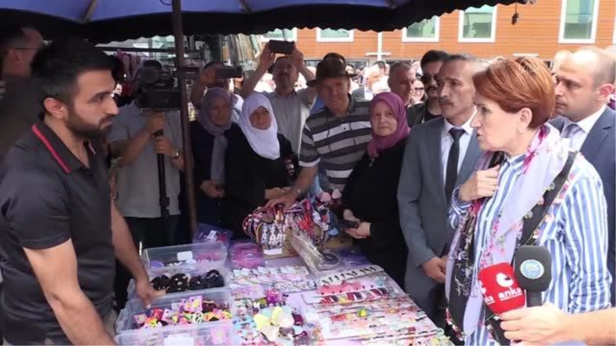 İYİ Parti Genel Başkanı Meral Akşener, Bilecik\'te ziyaretlerde bulundu