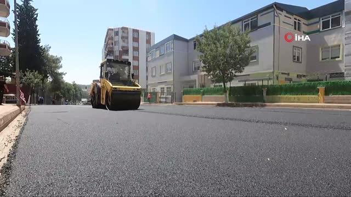 Siirt\'te asfalt, parke, kaldırım ve peyzaj çalışmaları devam ediyor