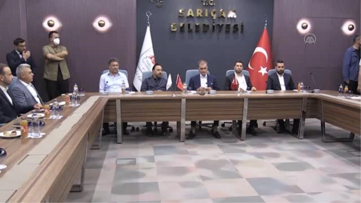 AK Parti Sözcüsü Çelik, Adana\'da Sarıçam Belediyesi ziyaretinde konuştu Açıklaması